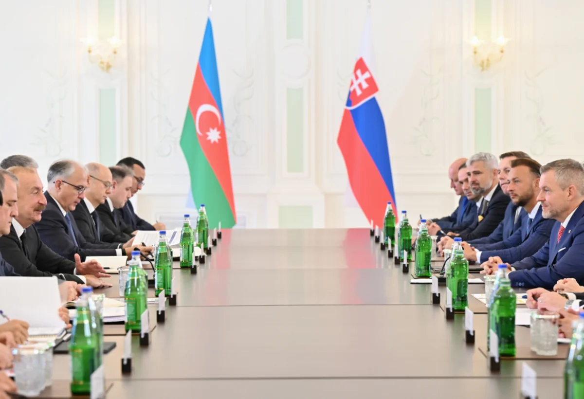 Slovakiya mütəxəssislərinin azad olunmuş ərazilərdəki fəaliyyəti müzakirə olundu