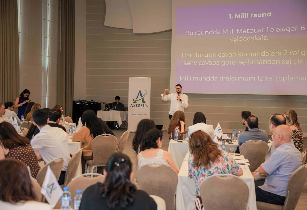 “Azərsun Holdinq” Milli mətbuat Günü münasibəti ilə tədbir keçirib