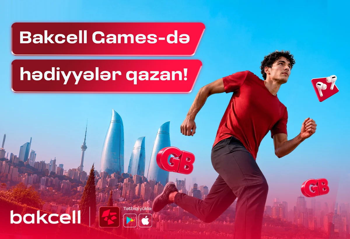 Bakcell tətbiqində AirPods və hər gün 1 GB internet qazan