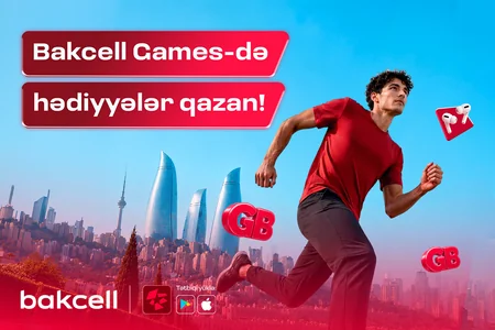 Bakcell tətbiqində AirPods və hər gün 1 GB internet qazan