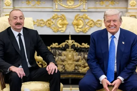 İlham Əliyev Donald Trampa: Siz həqiqətən də Sülh İnsanısınız