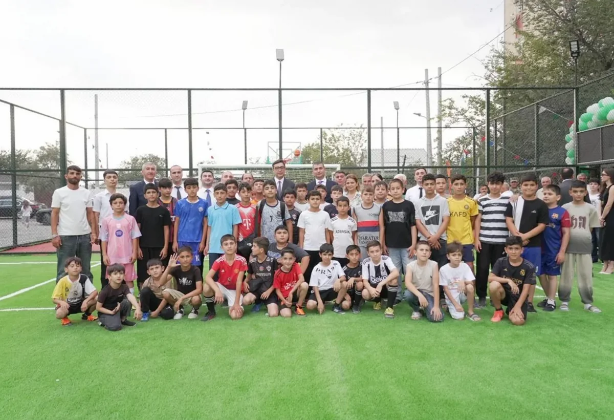 Daha 3 rayonda yeni Sağlam məhəllə idman zonaları istifadəyə verilib