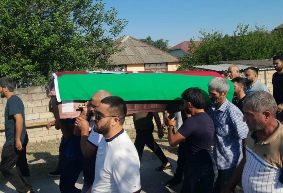 Ukraynada həlak olan azərbaycanlı kapitan dəfn olundu