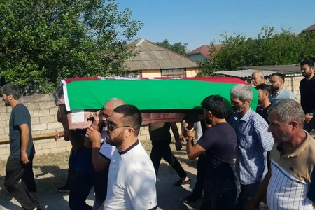 Ukraynada həlak olan azərbaycanlı kapitan dəfn olundu