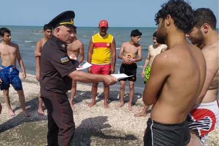 Çimərliklərdə reyd keçirildi - FOTO