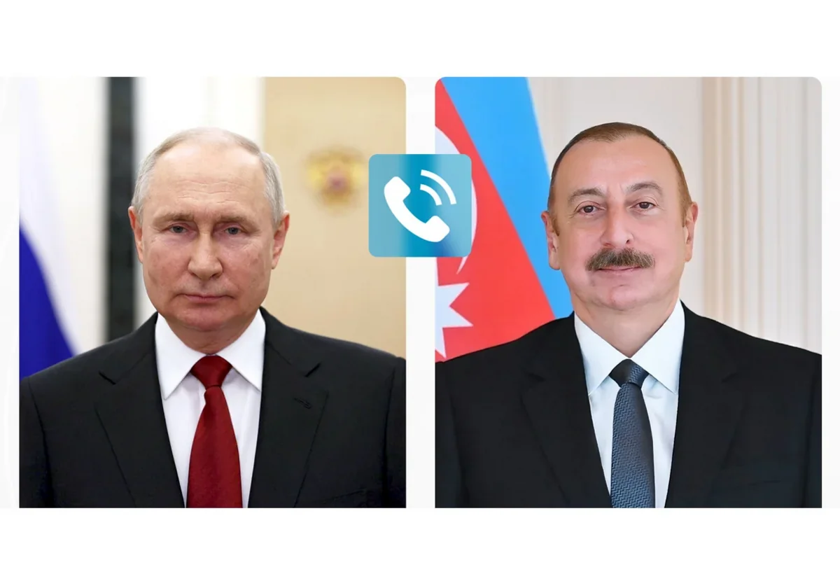 Azərbaycan və Rusiya prezidentləri aktual məsələləri müzakirə ediblər