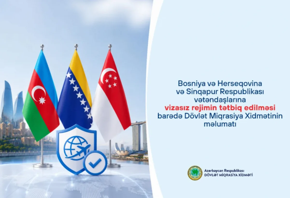Bu gündən daha 2 ölkə vətəndaşları Azərbaycana vizasız gələ biləcəklər