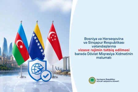 Bu gündən daha 2 ölkə vətəndaşları Azərbaycana vizasız gələ biləcəklər