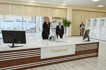 Hər il 150 milyon kubmetr təbii qaza qənaət ediləcək - Prezident yarımstansiyanın AÇILIŞINDA