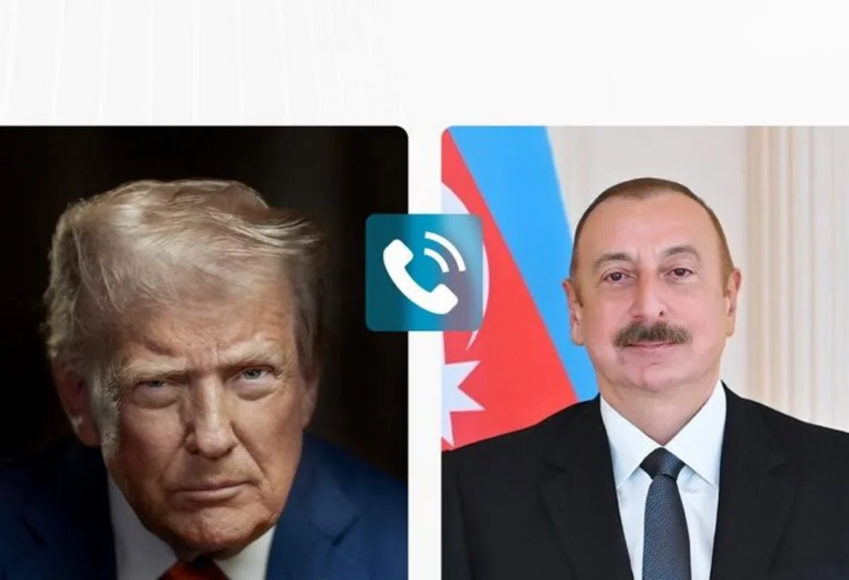 İlham Əliyevlə Donald Tramp arasında telefon danışığı olub