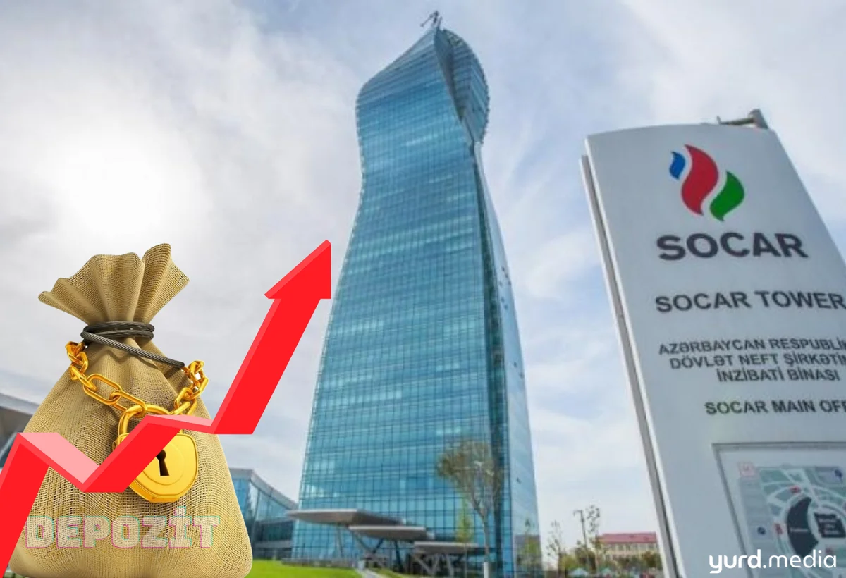 SOCAR banklardakı depozitlərini 2 dəfədən çox artırıb
