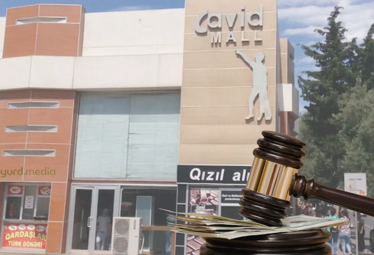 Sumqayıtda ticarət mərkəzi 5 min manat CƏRİMƏLƏNDİ