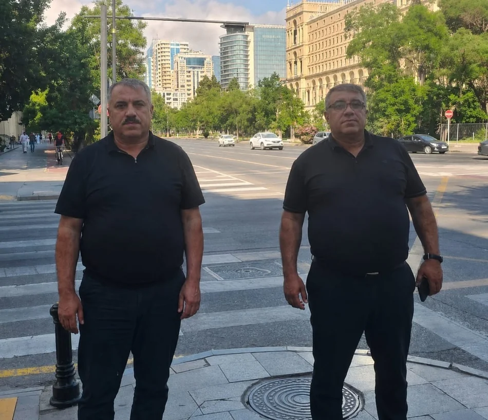Məmmədov Səxavət (solda) və Məmmədov İbadət
