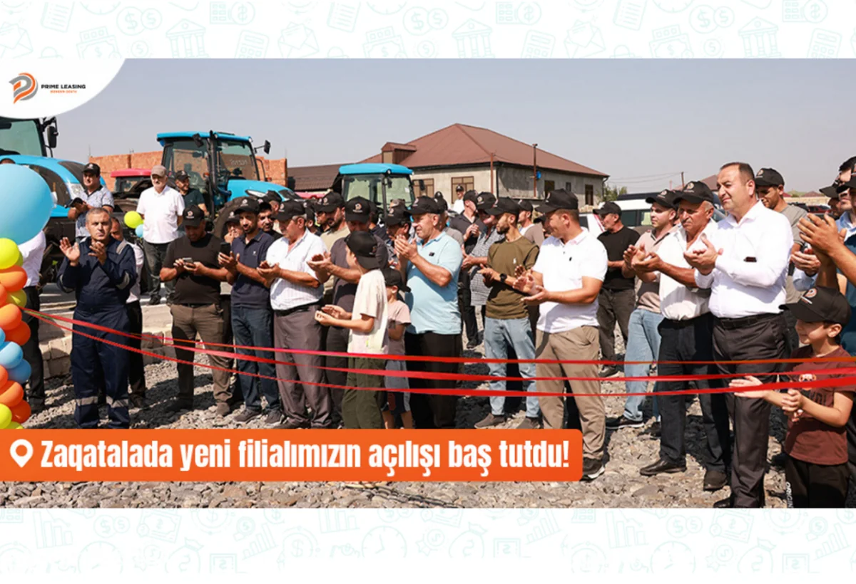 Prime Leasing Zaqatala filialını festival ab-havasında istifadəyə verib - FOTO
