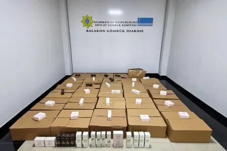 Gürcüstandan qeyri-qanuni keçirilən kosmetik vasitələr ələ keçirildi