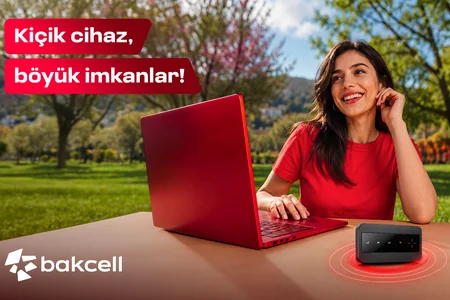 Bakcell Mi-Fi ilə interneti özünlə apar və harada olsan, onlayn qal