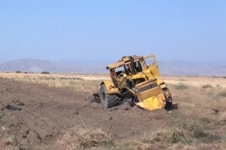 Ağdamda traktorla minaya düşən şəxsin son durumu açıqlandı