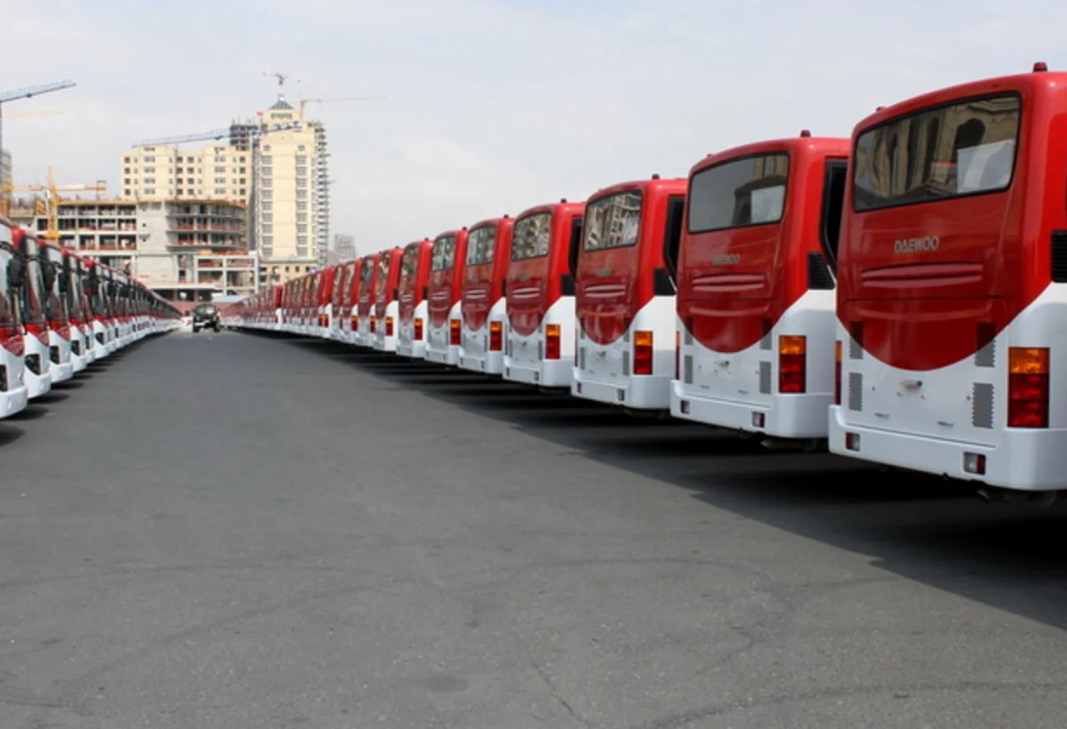 Azərbaycan avtobus idxalını 2% azaldıb