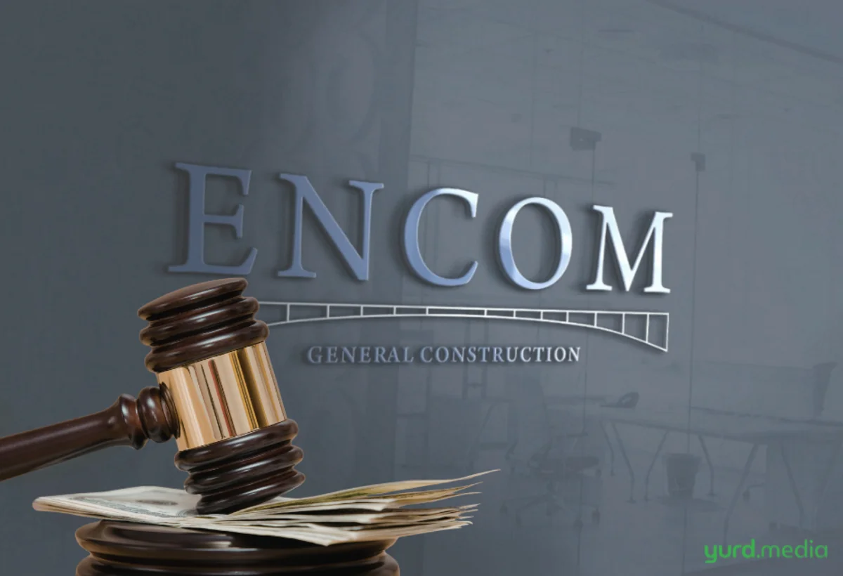 Borcu 1 milyon manatı aşan Encom Construction CƏRİMƏLƏNDİ