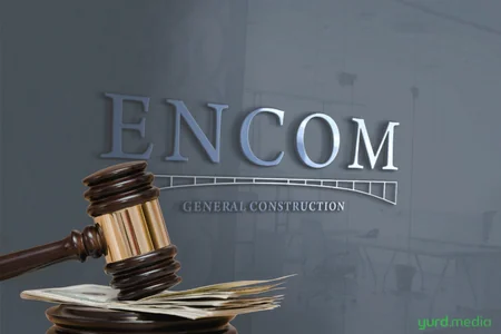 Borcu 1 milyon manatı aşan Encom Construction CƏRİMƏLƏNDİ