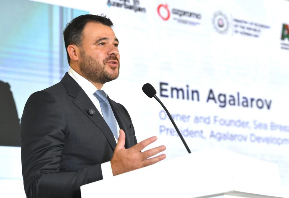 Emin Ağalarov: “Sea Breeze” üzrə məqsədimizin 10-15%-i həyata keçirilib