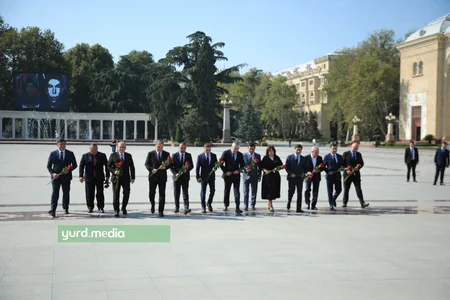 Gəncədə Anım Günü ilə əlaqədar silsilə tədbirlər keçirilib