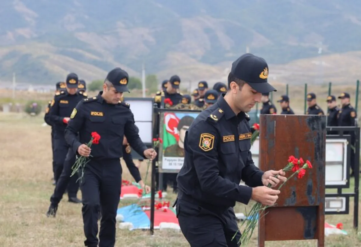 Xocalıda Şəhidlər xiyabanı ziyarət olunub
