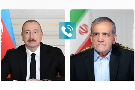 İlham Əliyev Məsud Pezeşkiana zəng edib