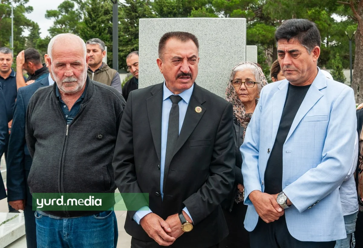 Şəhid kapitan Vüqar Nəcəfovun xatirəsi anılıb - FOTO