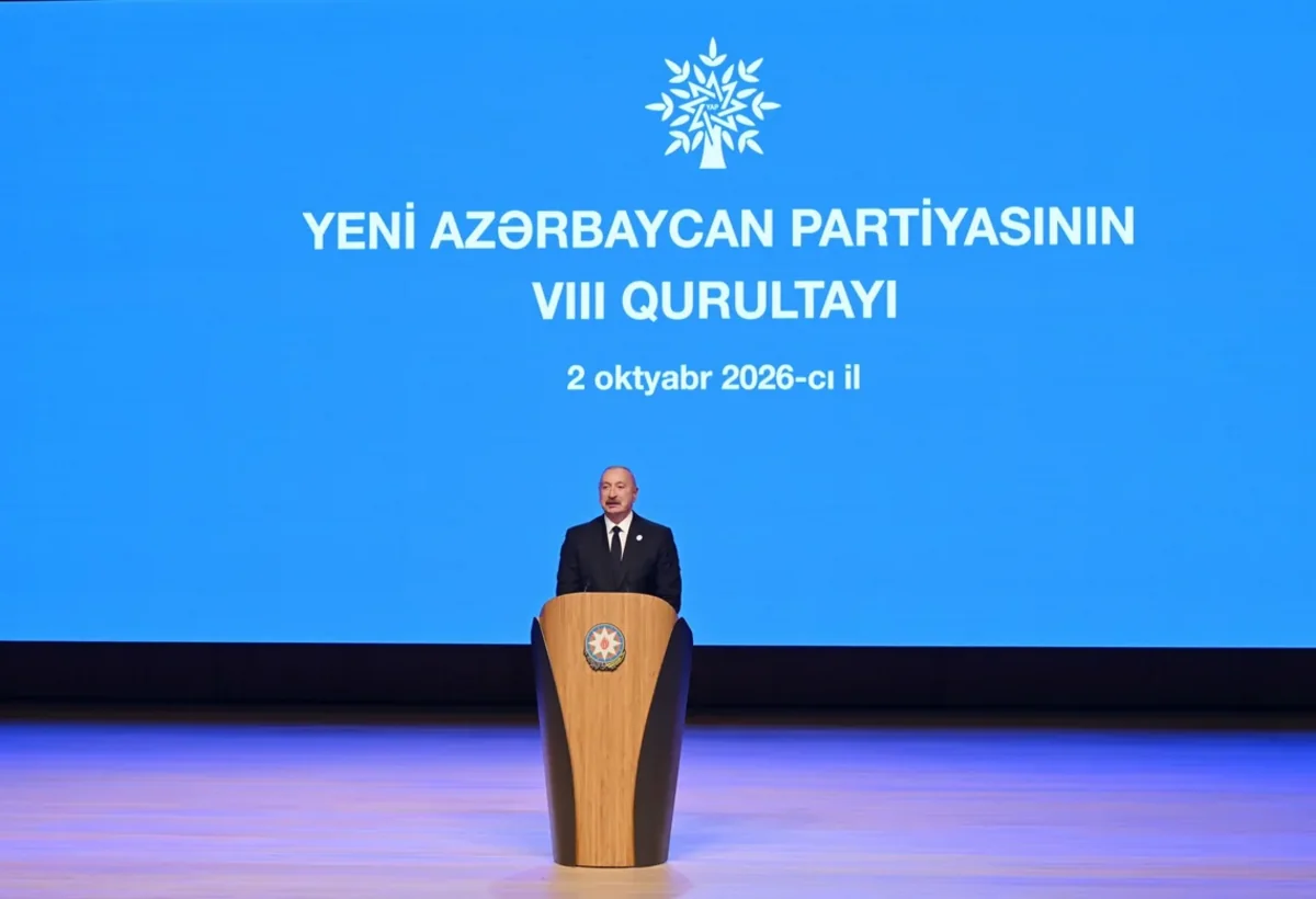 YAP-ın Qurultayı keçirilir, İlham Əliyev çıxış edir
