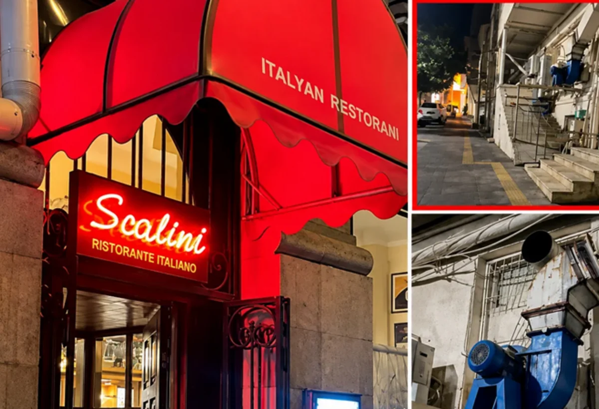 Bakıdakı Scalini restoranı sakinləri təngə gətirib - VİDEO