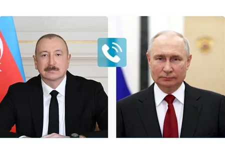 İlham Əliyev ad günü münasibətilə Vladimir Putinə zəng edib