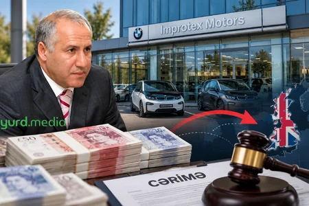Füzuli Ələkbərovun “İmprotex Motors”u xaricə funt sterlinq köçürməsinə görə CƏRİMƏLƏNDİ
