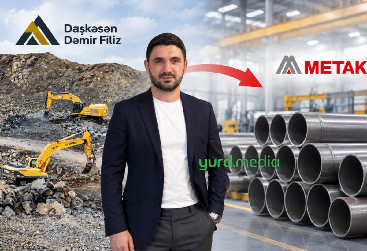 “Daşkəsən Dəmir Filiz”dən boru istehsalçısına müdir getdi