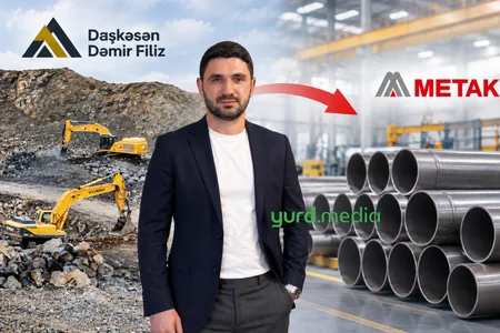 “Daşkəsən Dəmir Filiz”dən boru istehsalçısına müdir getdi