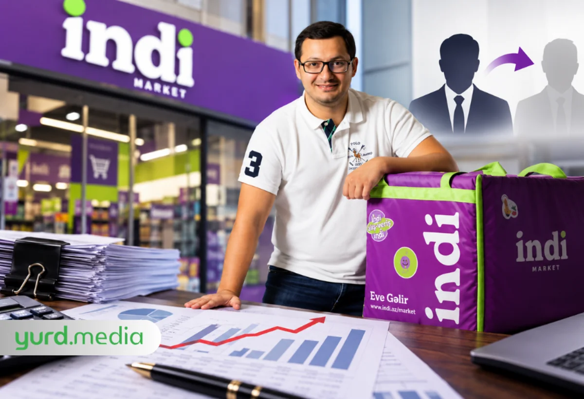 Borcu artan İNDİ Marketin rəhbəri dəyişdi