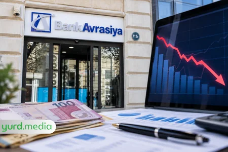 “Bank Avrasiya”nın mənfəəti 30% azalıb