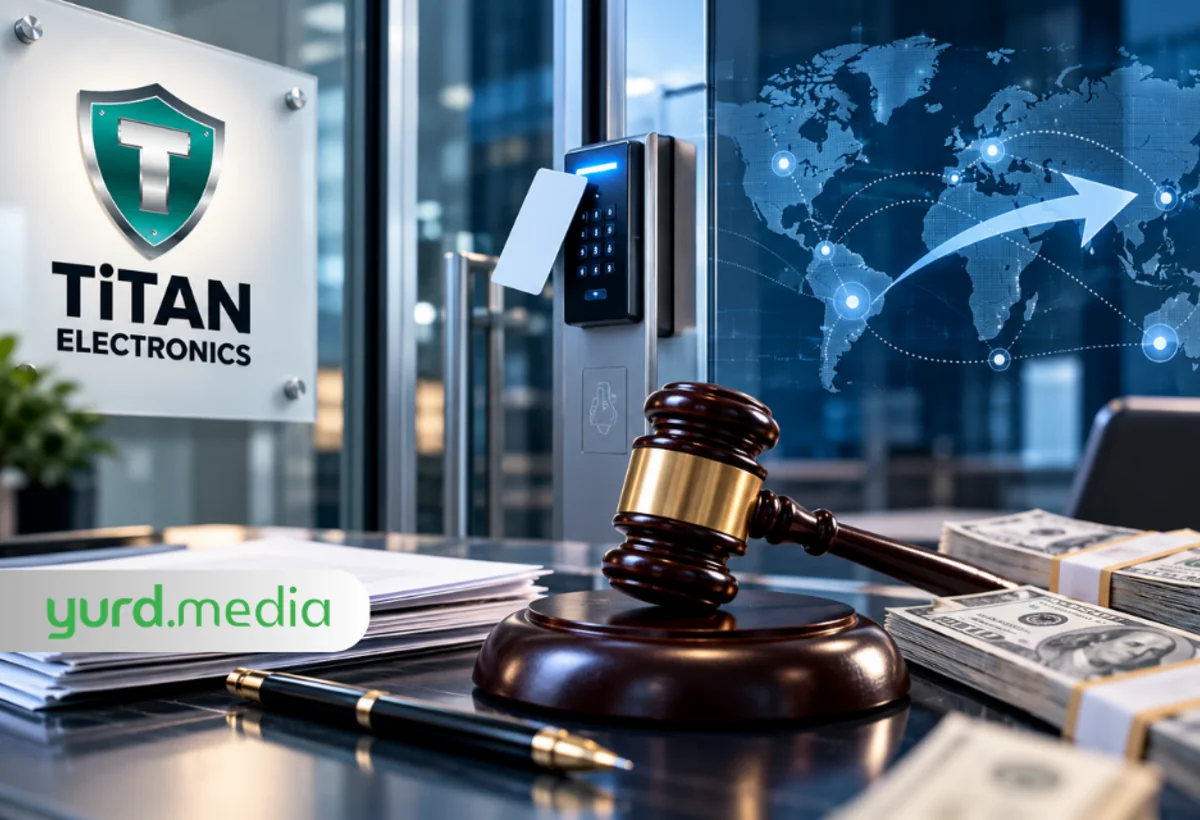 Təhlükəsizlik sistemləri quraşdıran Titan Electronicsin şirkəti CƏRİMƏLƏNDİ