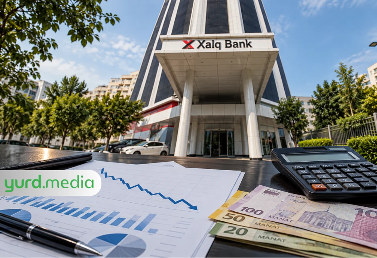 Xalq Bank geriləyir - MALİYYƏ GÖSTƏRİCİLƏRİ