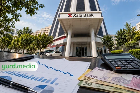 Xalq Bank geriləyir - MALİYYƏ GÖSTƏRİCİLƏRİ