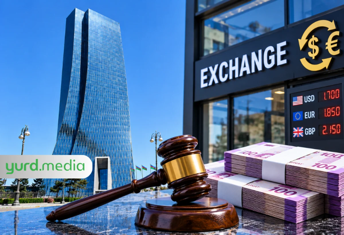 Mərkəzi Bank exchangelə məşğul olan şirkəti cərimələdi