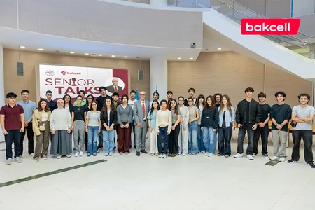 Bakcell-in baş icraçı direktoru ADA Universitetinin tələbələri ilə görüşüb