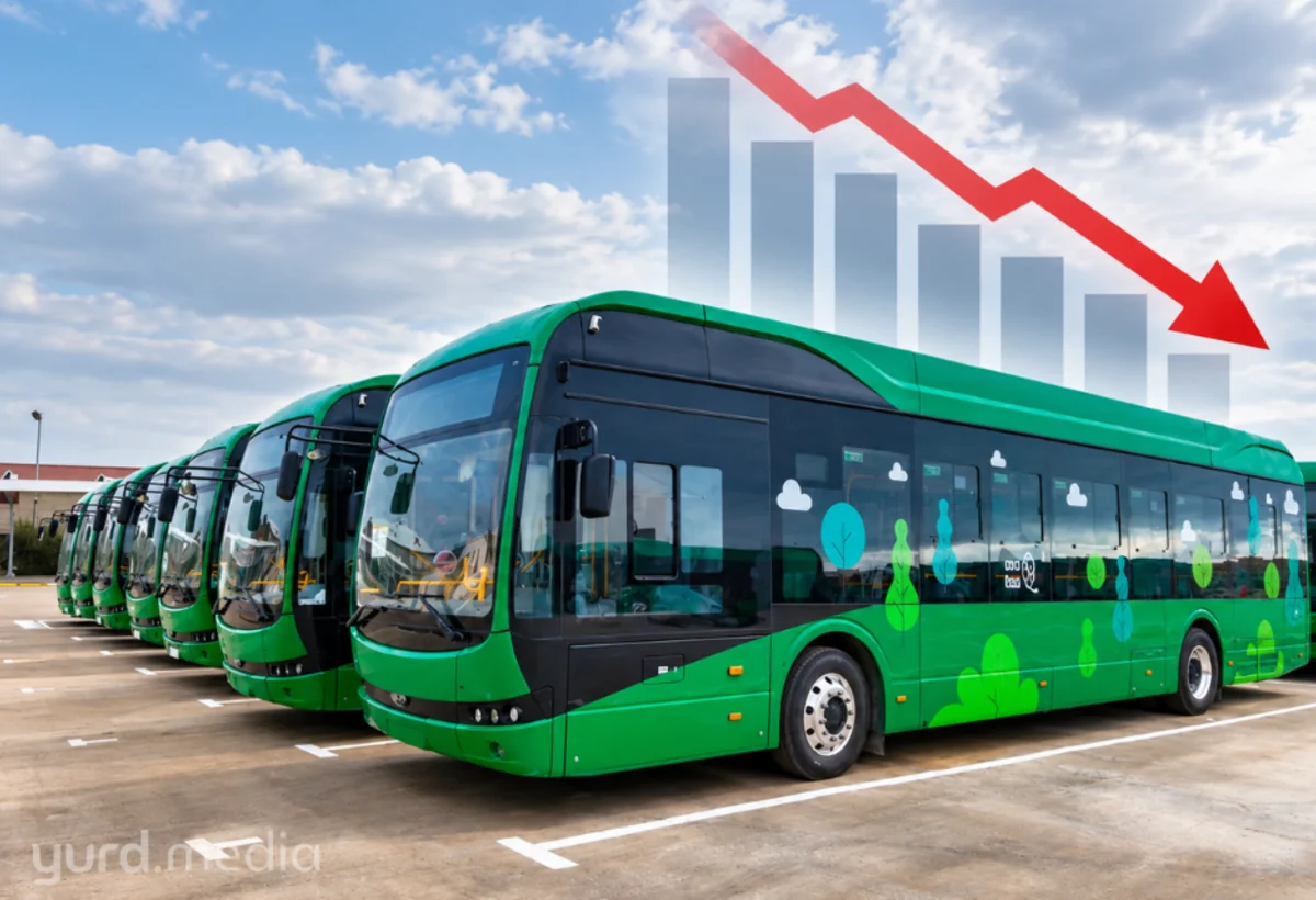 Azərbaycan avtobus idxalını 19%-dən çox azaldıb