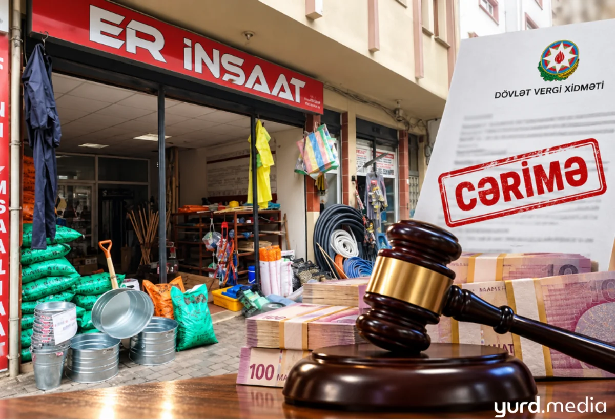 Türkiyəli iş adamının dövlətə 100 min manat borcu olan şirkəti CƏRİMƏLƏNDİ