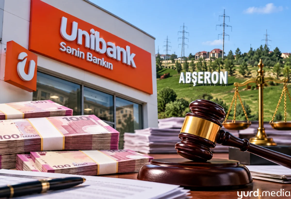 “Unibank” Abşeronda 26,5 faizlə verdiyi kreditlərə görə MƏHKƏMƏDƏ