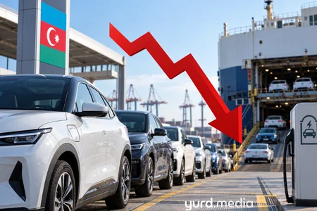 Azərbaycan elektromobil və hibrid avtomobil idxalını yarıdan çox azaltdı