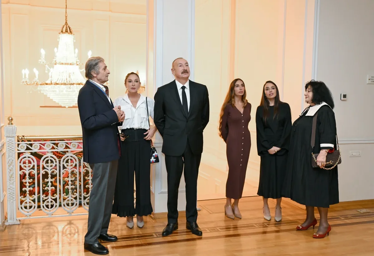 İlham Əliyev, Mehriban Əliyeva və ailə üzvləri Mənim Abşeronum: Üstə gəl sərgisində - FOTO