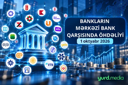 “Kapital Bank” AMB-yə borcunu 14%-ə yaxın azaldıb - CƏDVƏL