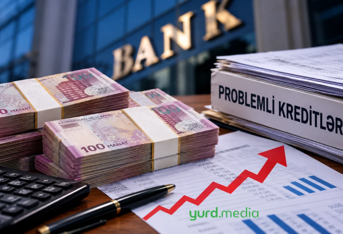 Azərbaycanda problemli kreditlər 750 milyon manatı keçib