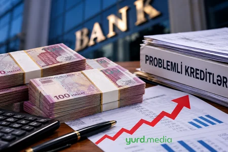 Azərbaycanda problemli kreditlər 750 milyon manatı keçib